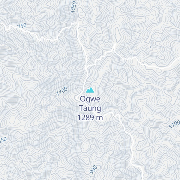 Map of Ogwe Taung