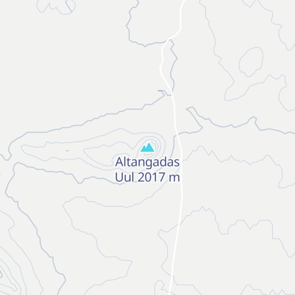 Map of Altangadas Uul