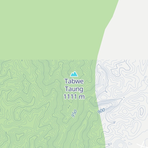 Map of Tabwe Taung
