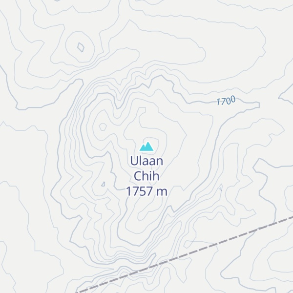 Map of Ulaan Chih