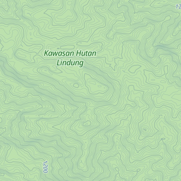 Map of Gunung Pumpung