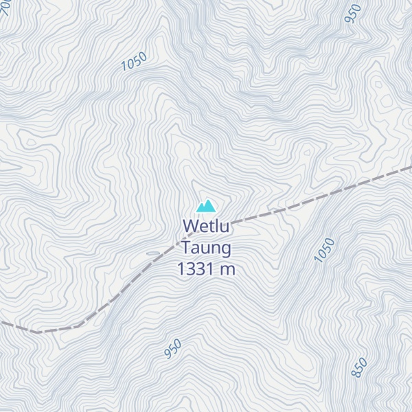 Map of Wetlu Taung