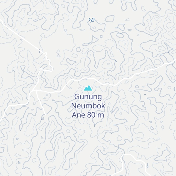 Map of Gunung Neumbok Ane