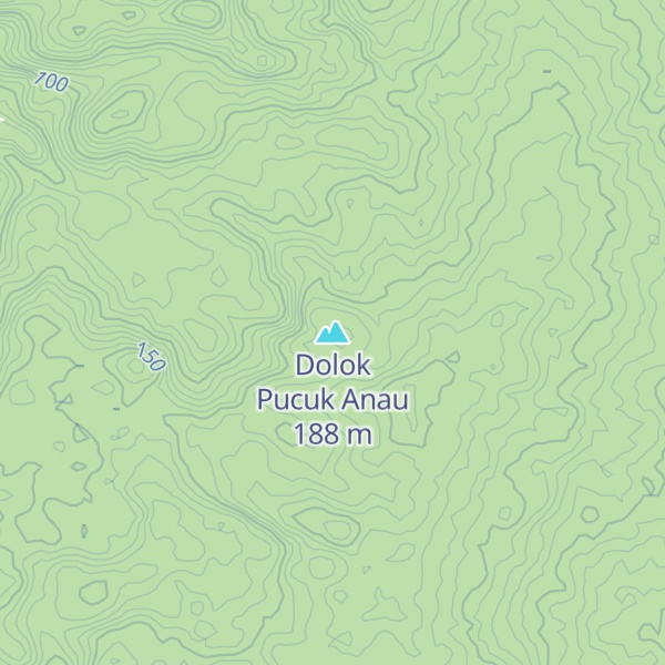Map of Dolok Pucuk Anau