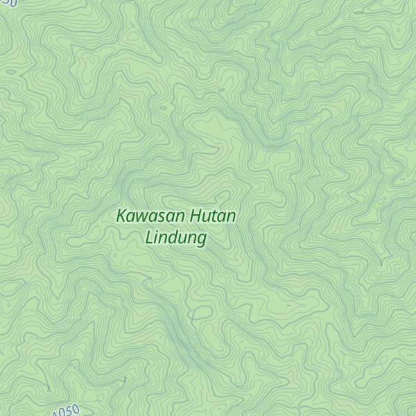 Map of Gunung Antuh