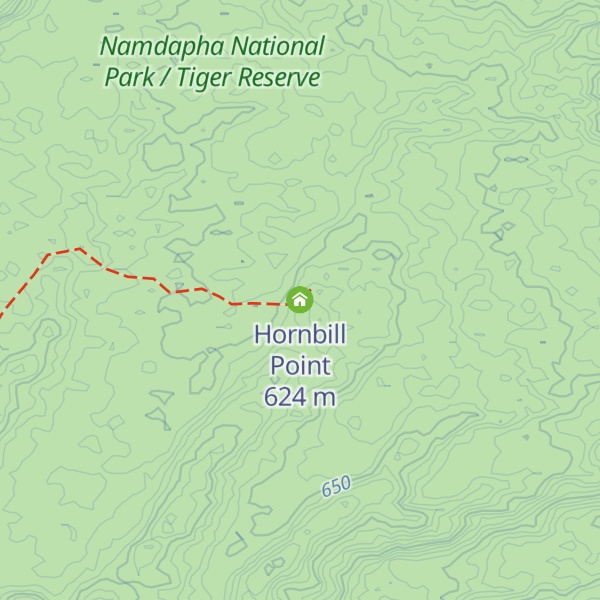 Map of Hornbill Point
