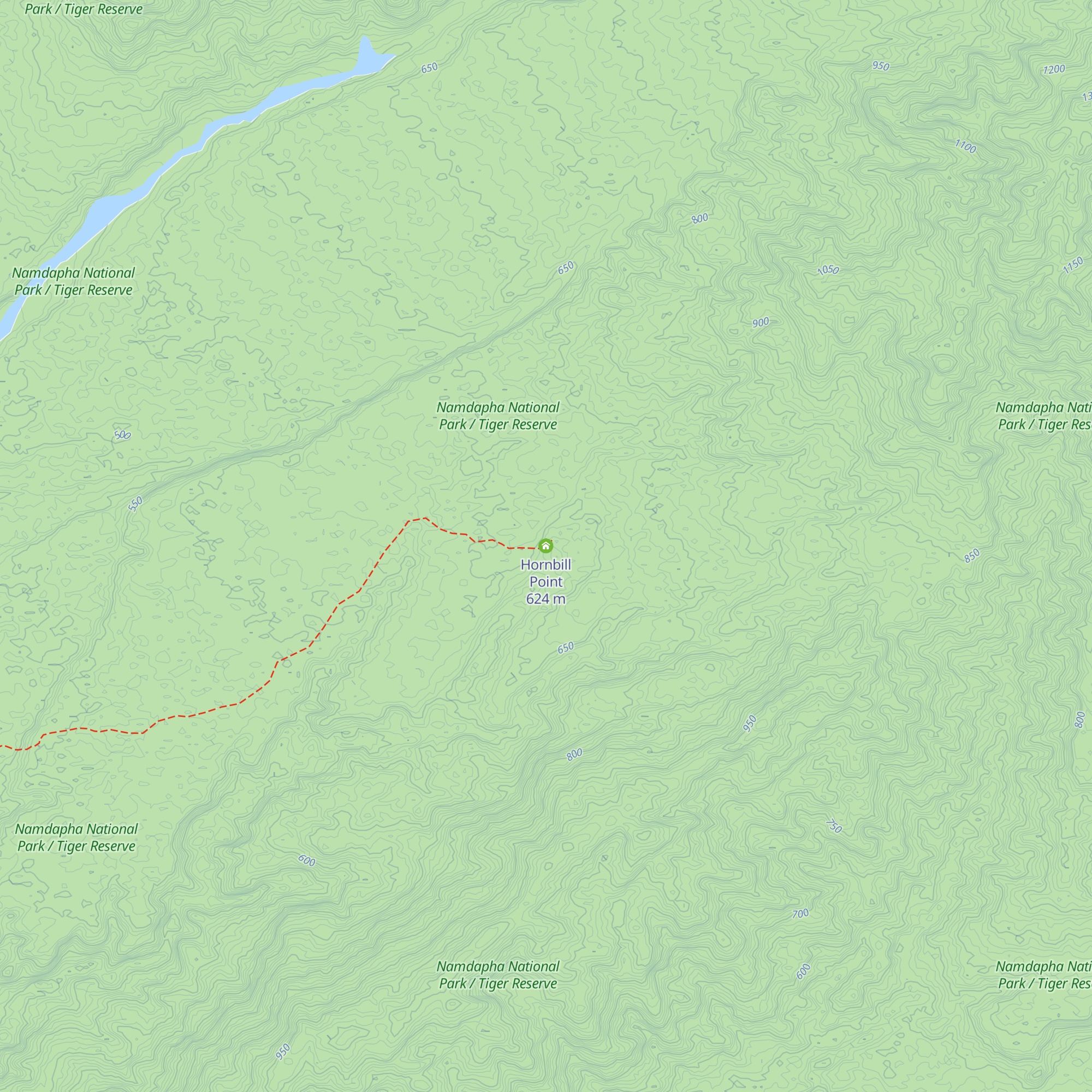 Hornbill Point map