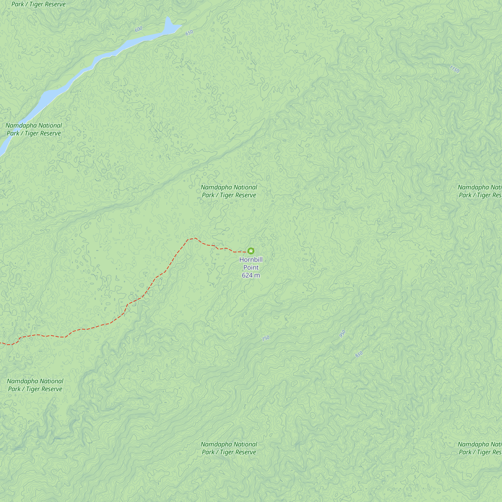 Hornbill Point map