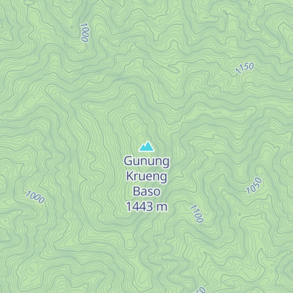 Map of Gunung Krueng Baso