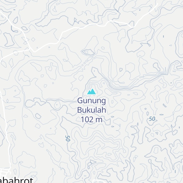 Map of Gunung Bukulah