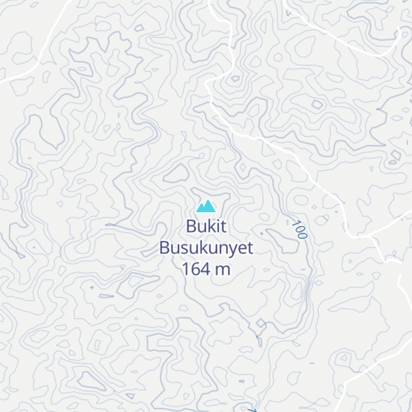 Map of Bukit Busukunyet