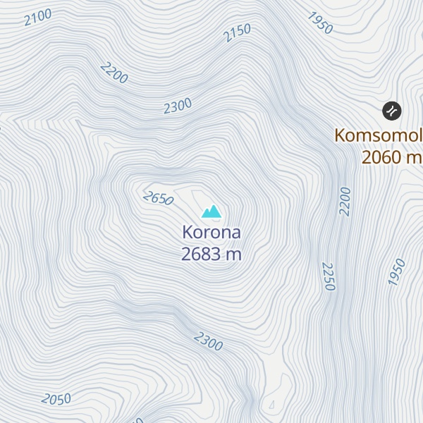 Map of Korona
