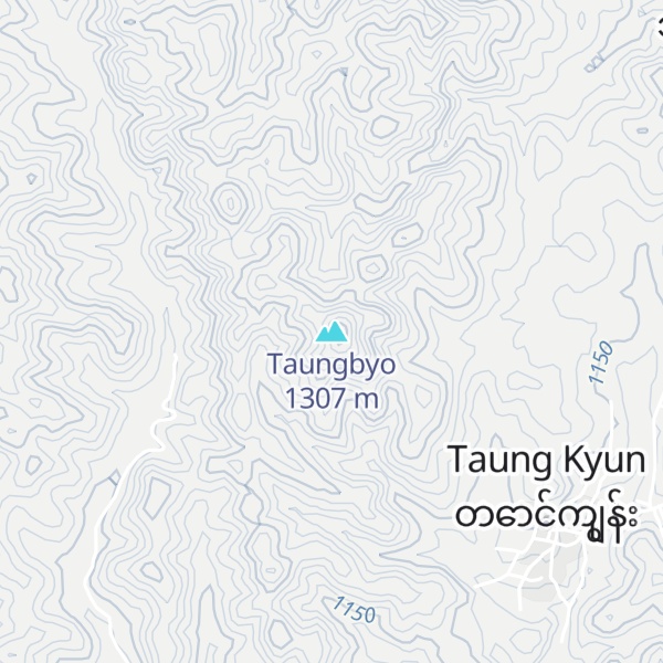 Map of Taungbyo