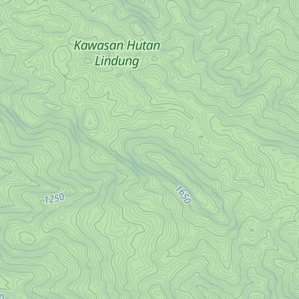 Map of Gunung Pucuk