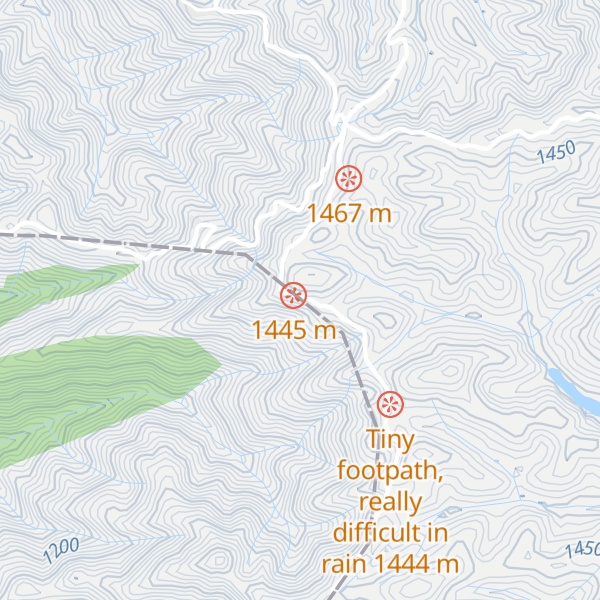 Map of Palaung Taung View Resting Place