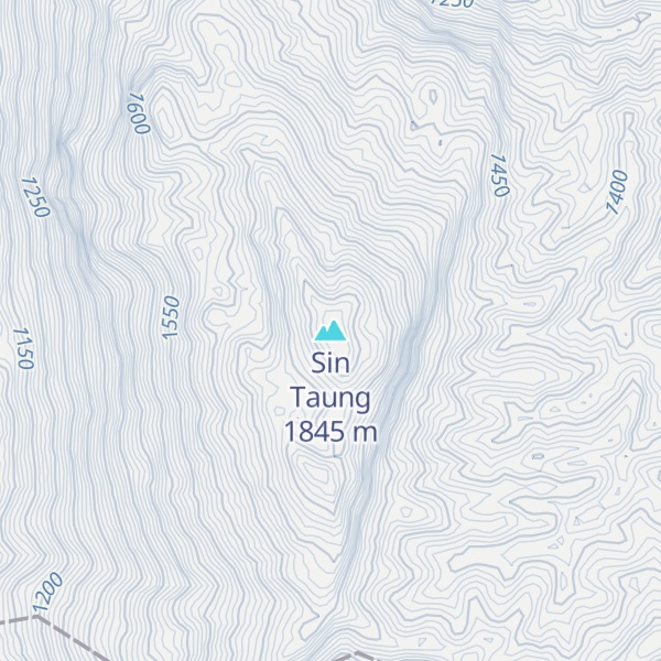 Map of Sin Taung