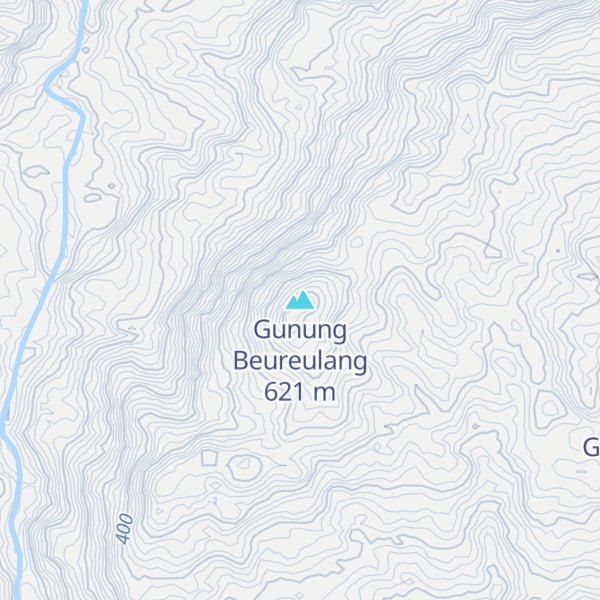 Map of Gunung Beureulang
