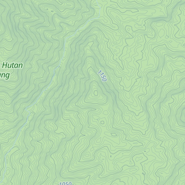 Map of Gunung Tamruk Pinang