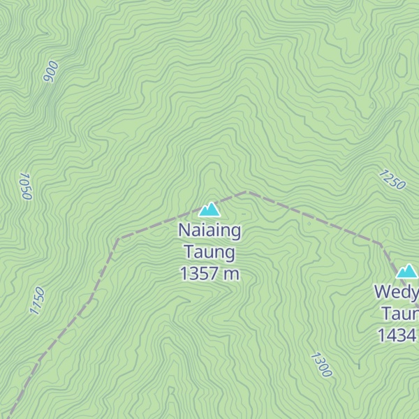 Map of Naiaing Taung