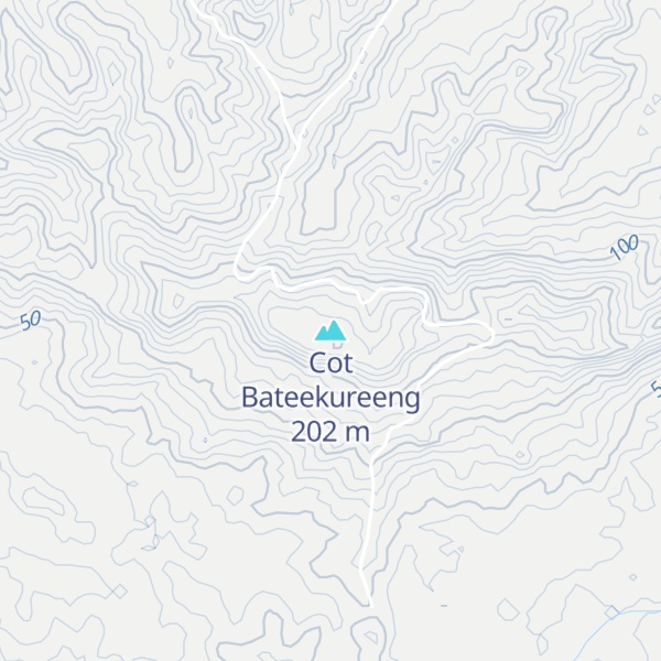 Map of Cot Bateekureeng
