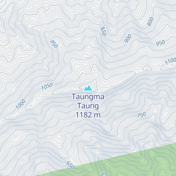 Map of Taungma Taung