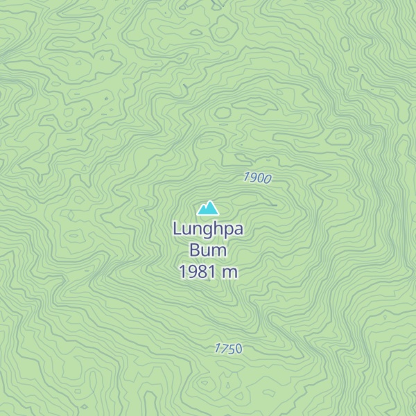 Map of Lunghpa Bum