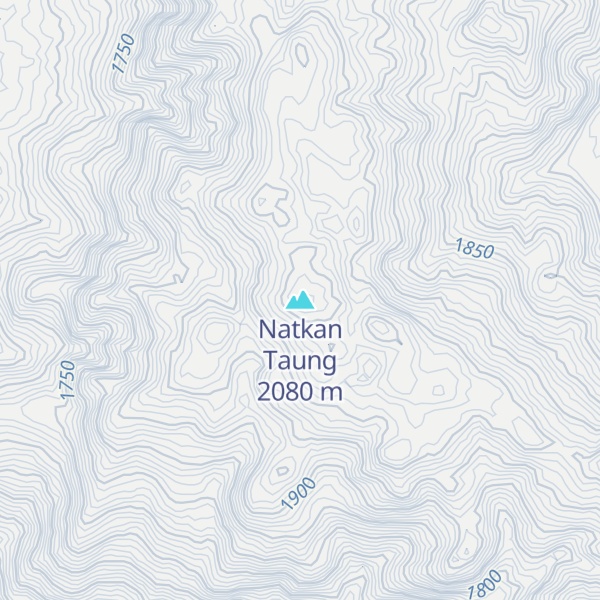 Map of Natkan Taung