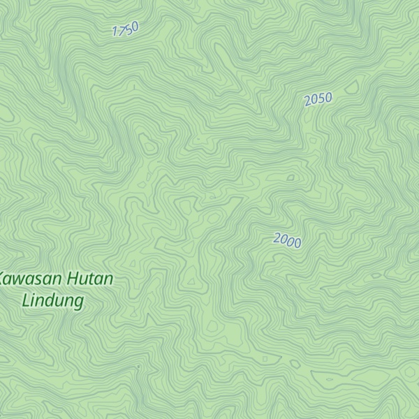 Map of Gunung Pantan Petukel