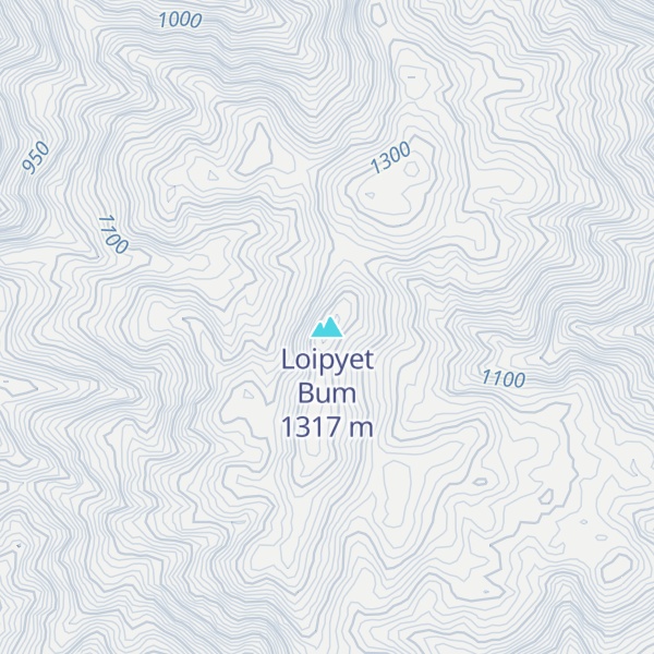 Map of Loipyet Bum