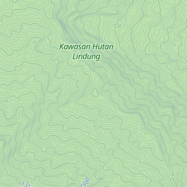 Map of Gunung Burni Bah