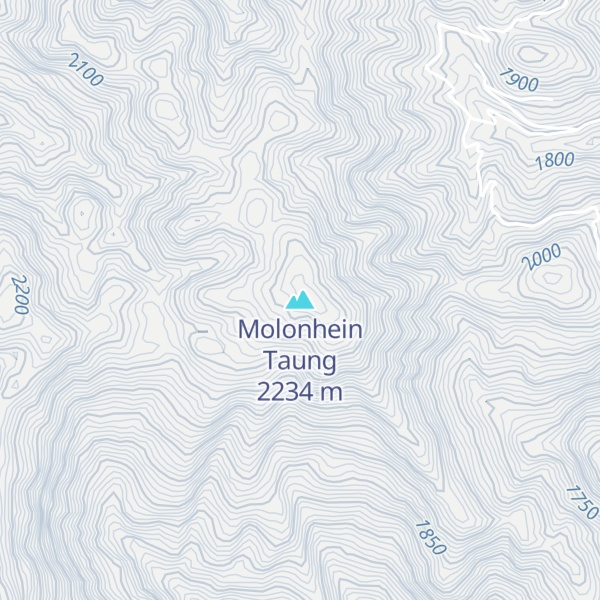 Map of Molonhein Taung