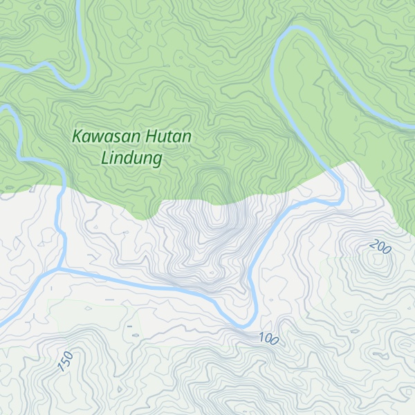 Map of Gunung Lipis