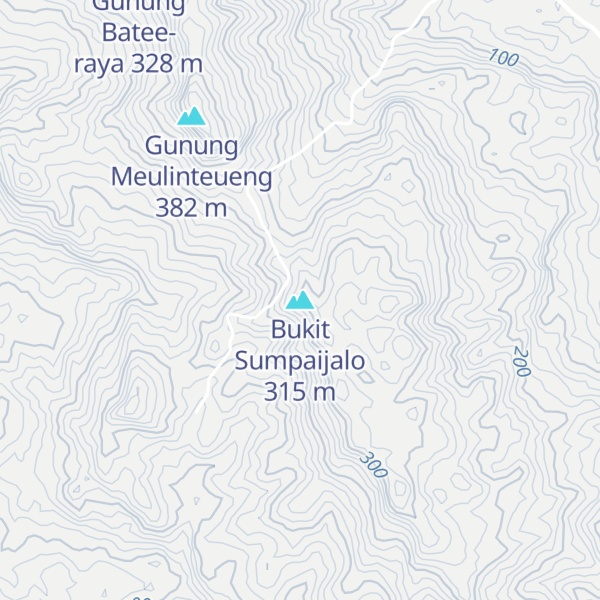 Map of Bukit Sumpaijalo