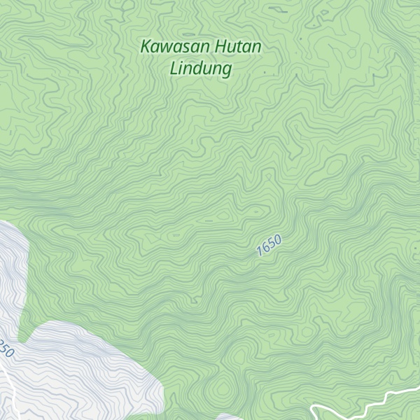 Map of Gunung Buntal Pukuh