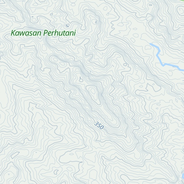Map of Gunung Sayeung
