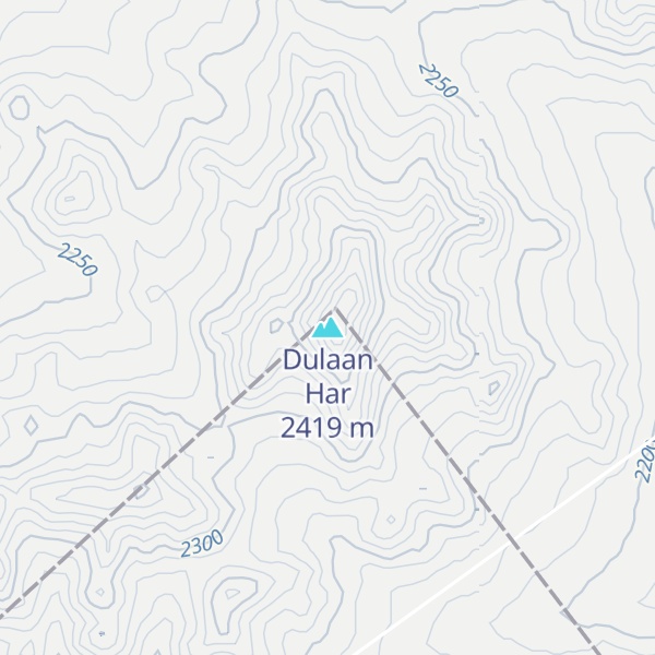 Map of Dulaan Har