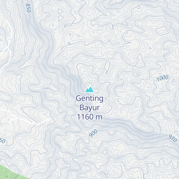 Map of Genting Bayur