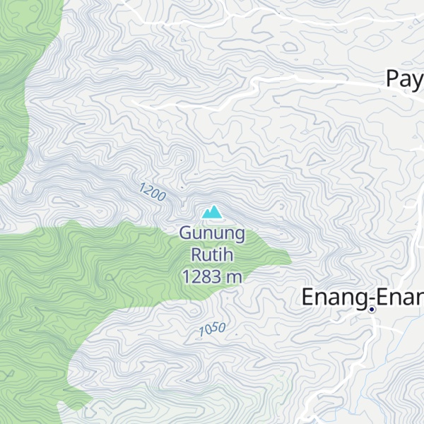 Map of Gunung Rutih