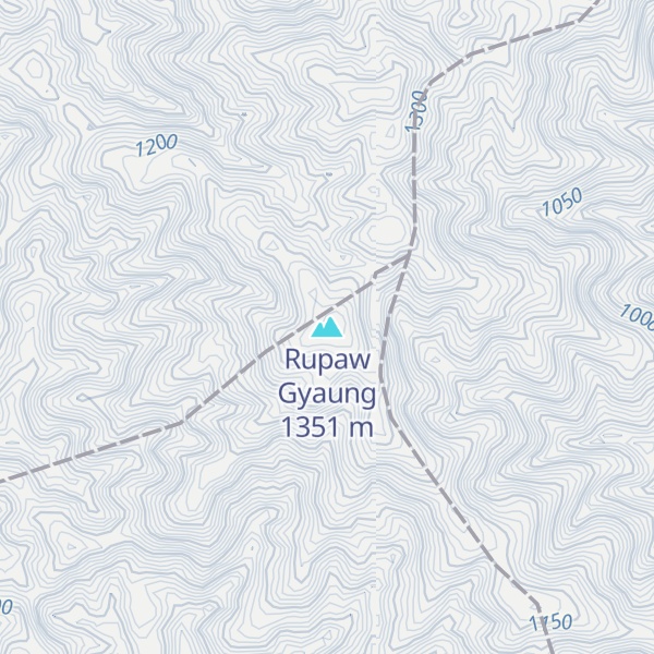 Map of Rupaw Gyaung
