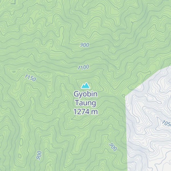 Map of Gyobin Taung