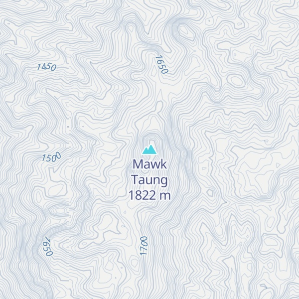 Map of Mawk Taung