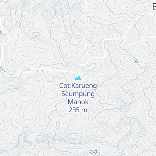 Map of Cot Karueng Seumpung Manok