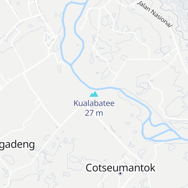 Map of Kualabatee