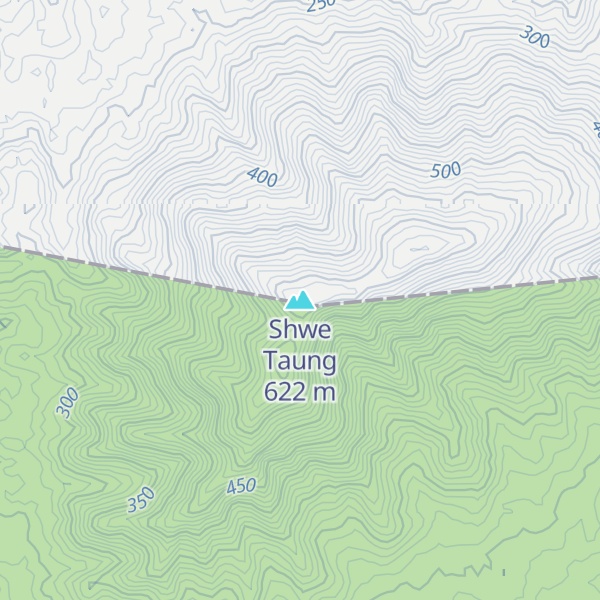 Map of Shwe Taung