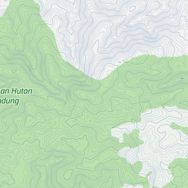 Map of Gunung Telege Satu