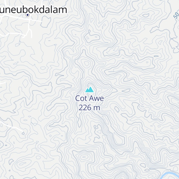 Map of Cot Awe