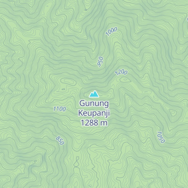 Map of Gunung Keupanji
