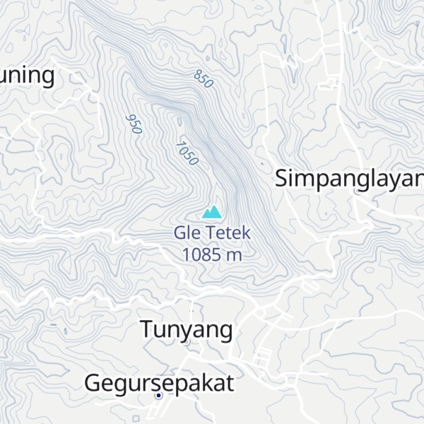 Map of Gle Tetek