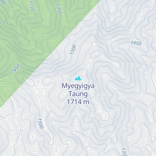 Map of Myegyigya Taung