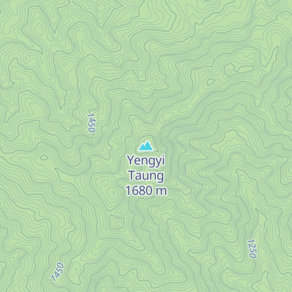 Map of Yengyi Taung